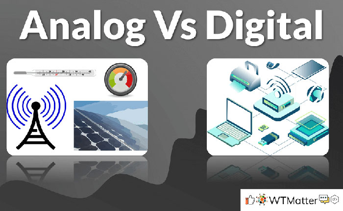 Difference Between Analog And Digital Signals Semiconductor For You