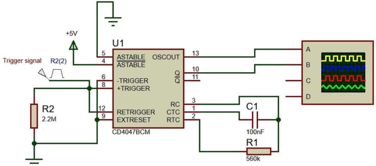 What Is 4047 Ic : Pin Configuration & Its Working - Semiconductor For You