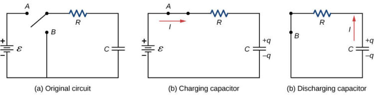 Rc Charging Circuit Example And Its Applications Semiconductor For You 3321